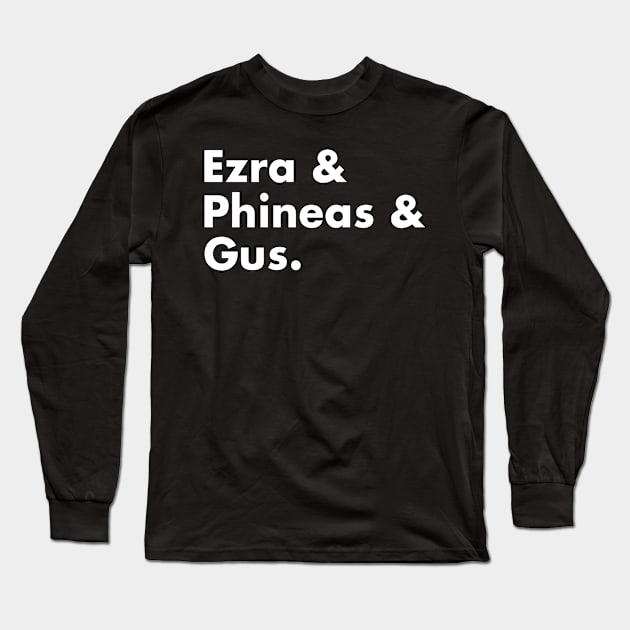 Hitchhikers... (Black Text) Long Sleeve T-Shirt by bryanrm